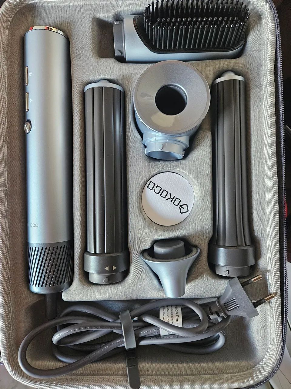 Gokoco 5 em 1 Secador de Cabelo multifuncional  - Foto 4