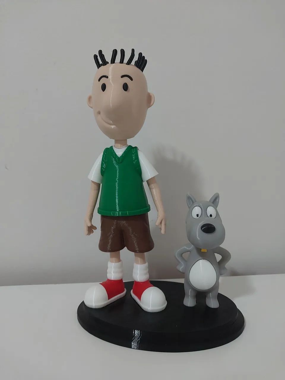 Bonecos Doug Funnie 21cm e Costelinha 
