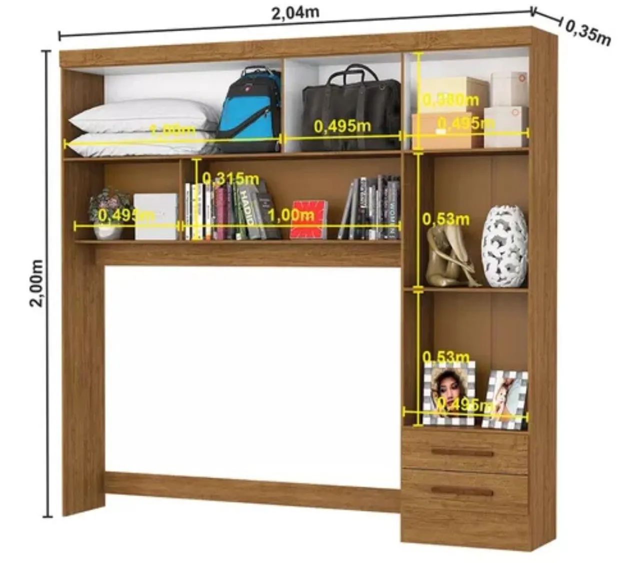 Guarda Roupa Casal Modulado! Pronta Entrega! - Foto 3