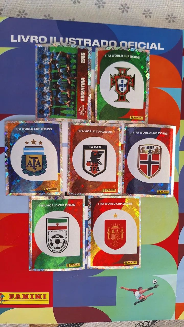 Figurinhas da copa 