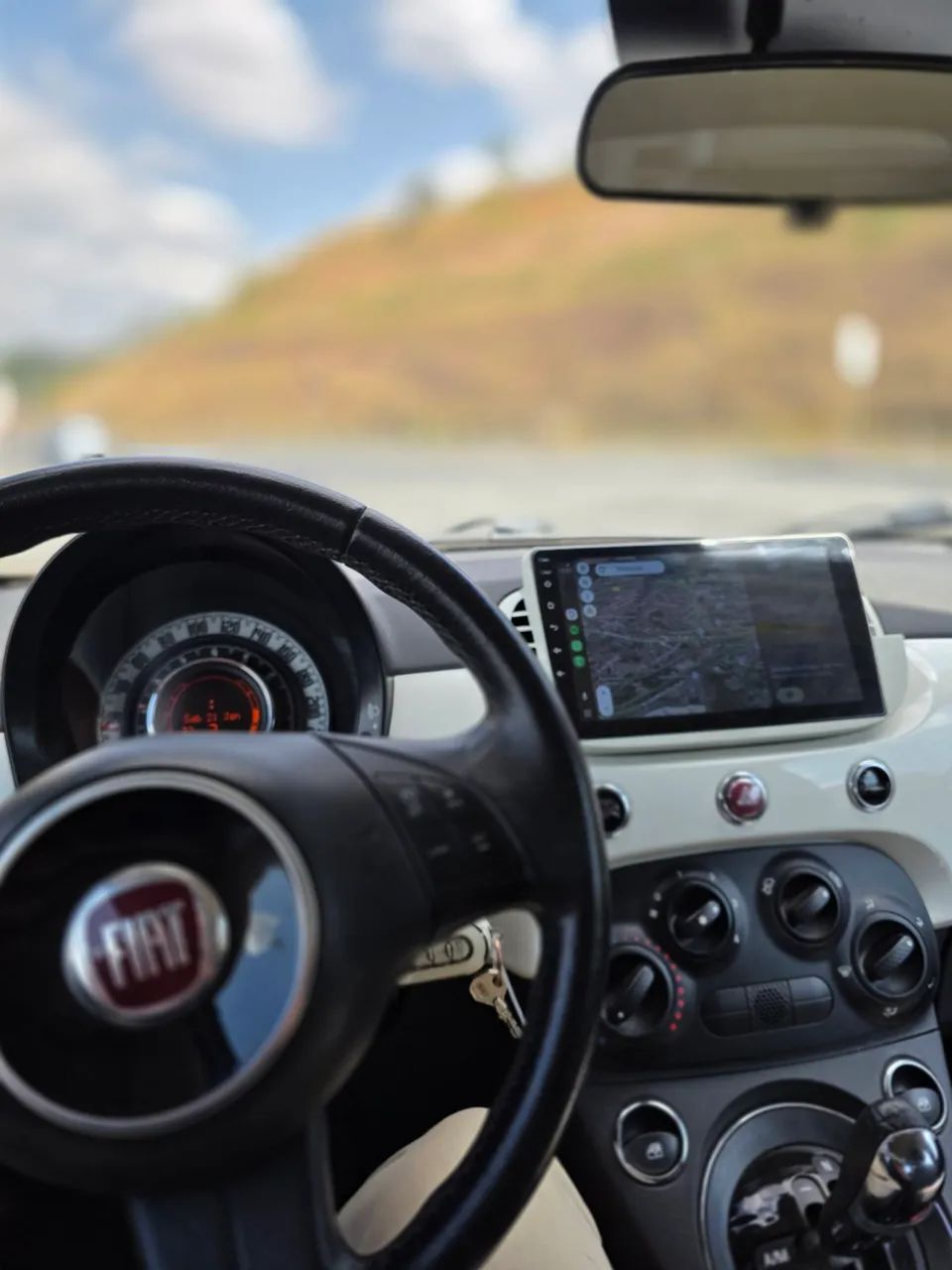 Fiat 500 Cabrio Dualogic Flex 1.4 8V 2015 - Foto 2