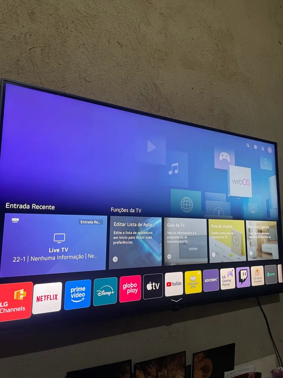TV LG Smart 50 polegadas 