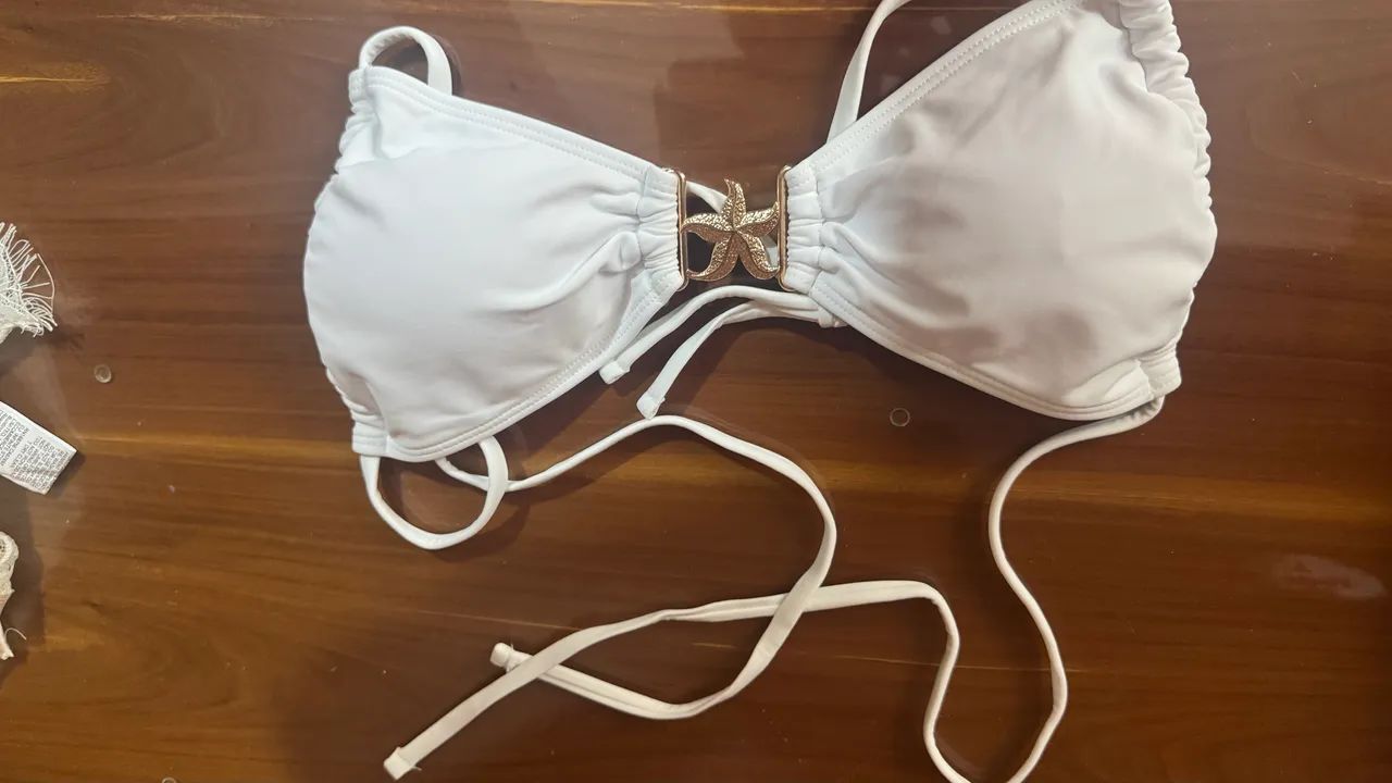 Biquíni branco top - Foto 2