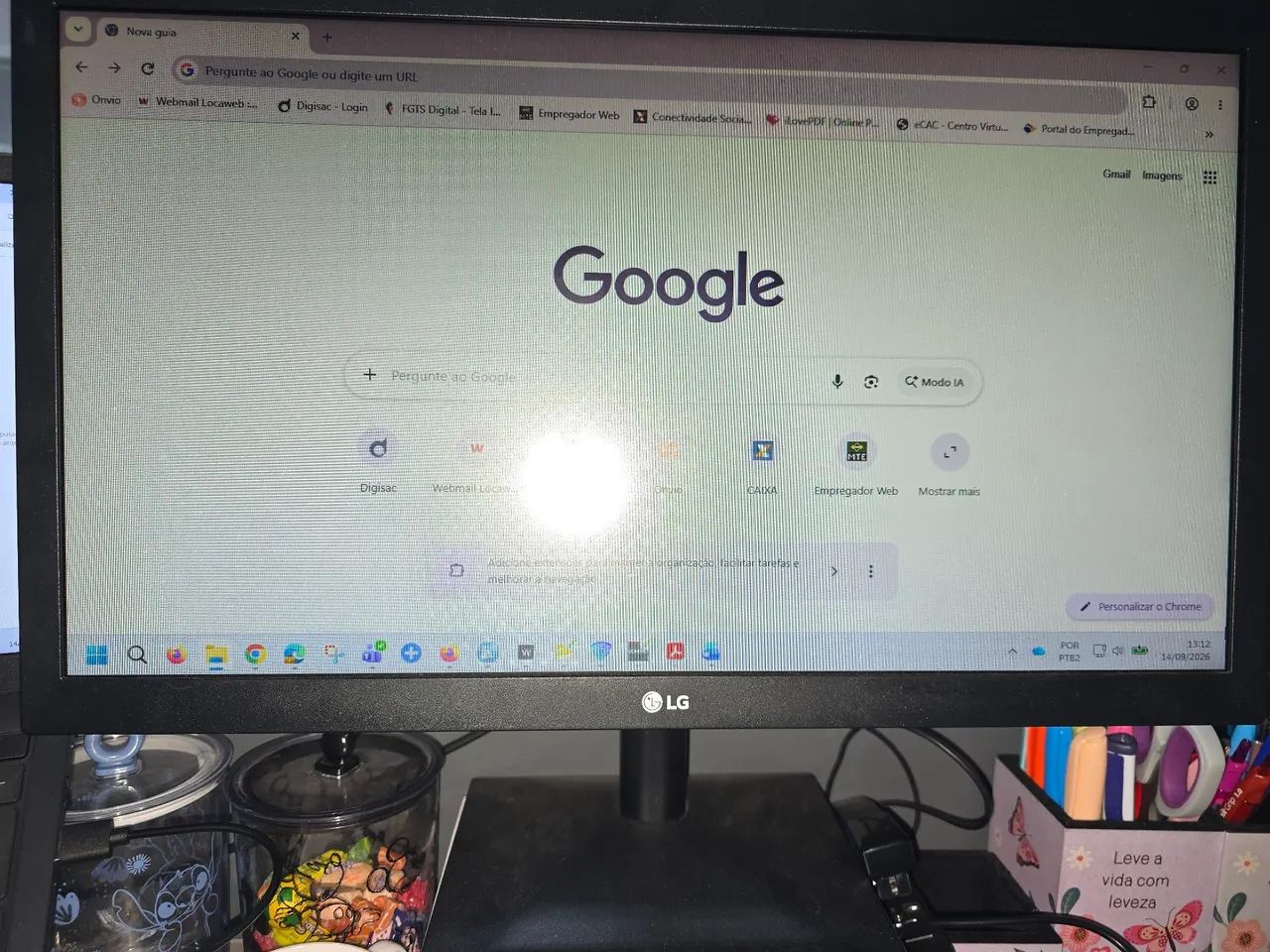 Monitor LG 18.5"