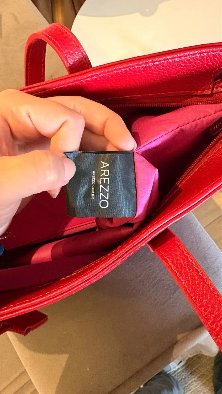 Bolsa Arezzo Vermelho - Foto 3