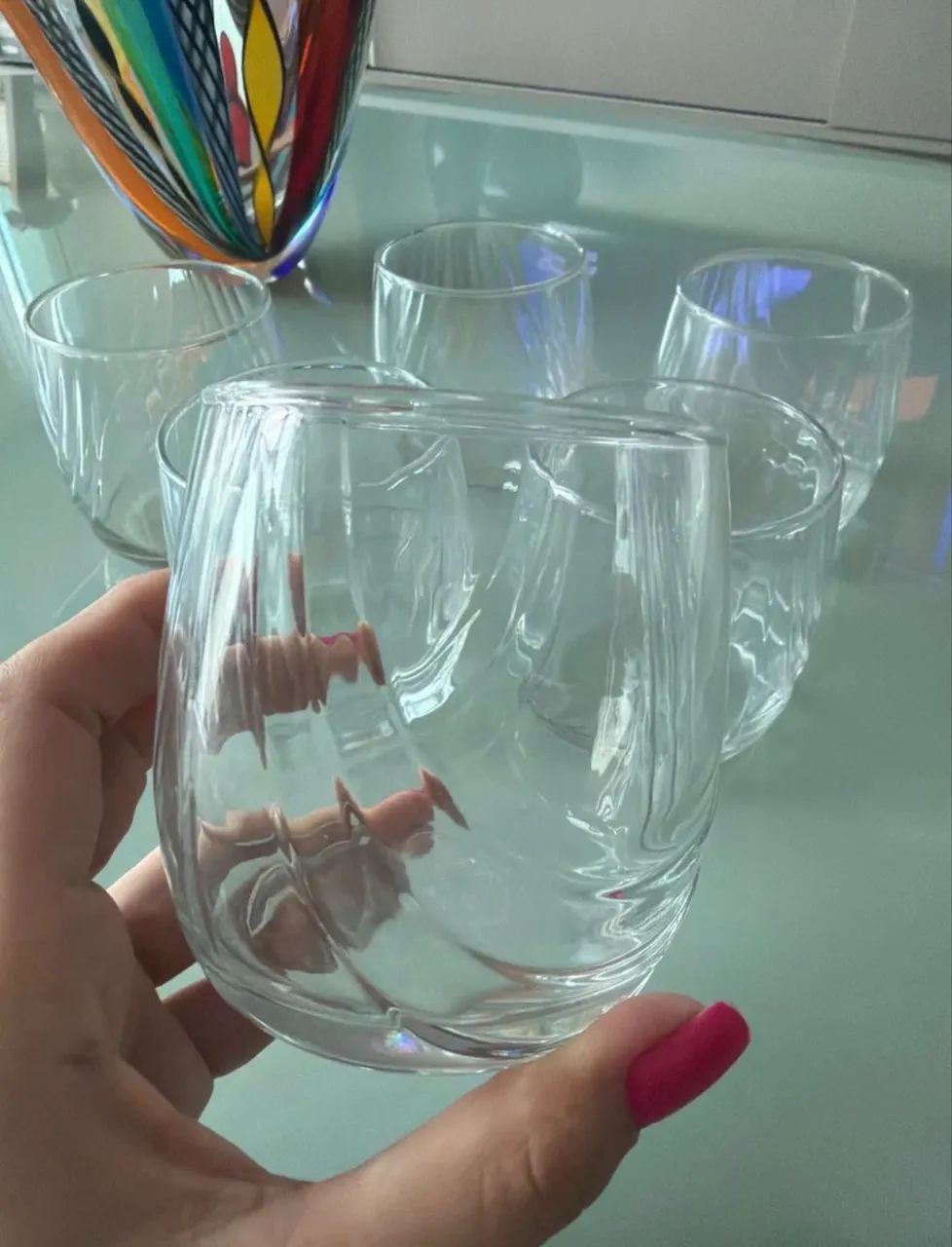Conjunto com 6 Copos de vidro  - Foto 3