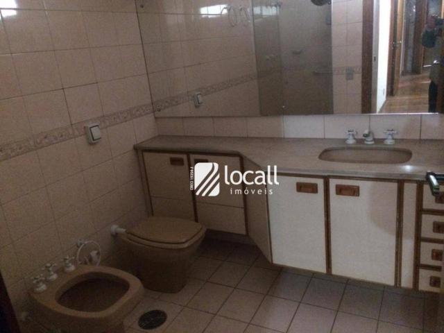 Apartamento com 4 dormitórios para alugar, 230 m² por R$ 2.500,00/mês - Centro - São José - Foto 13
