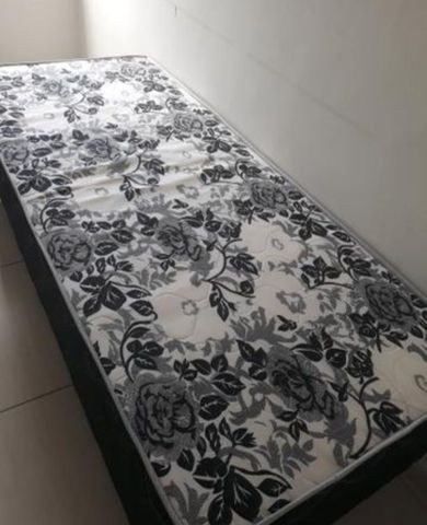 Cama box de solteiro