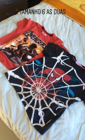 Camisetas infantil menino TAM 6,8 e 10. Preço acessível - Foto 4