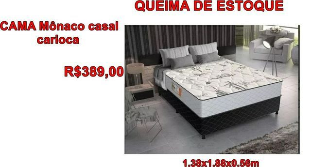 CAMA NA MEGA PROMOÇÃO!! - Foto 4
