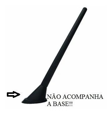 Haste Antena Teto Volkswagen Gol G3 G4 G5 G6 Golf Polo Fox Voyage - Foto 3