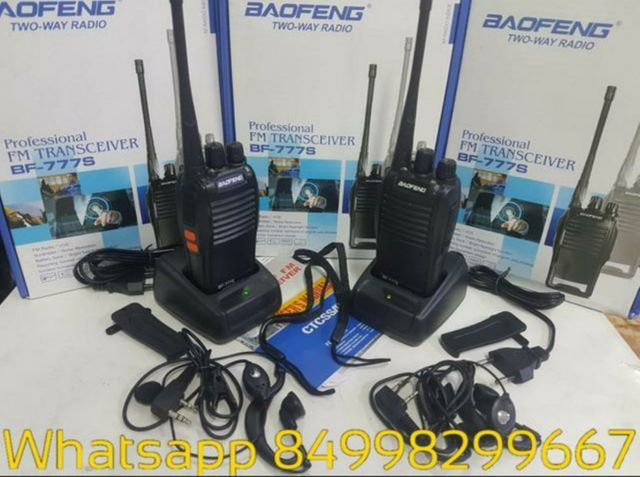Rádio Comunicador Walk Talk Baofeng 777s 4km em ária aberta - Foto 2