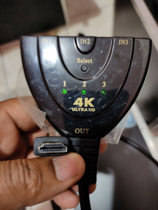 Divisor HDMI switch 3x1 - Foto 3