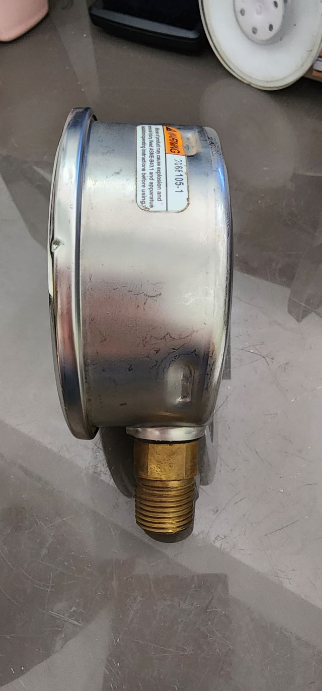 MANÔMETRO DE PRESSÃO PARA CILINDROS 700BAR<br><br> - Foto 2