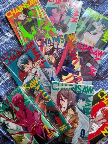 Chainsaw Man, Mangá Volume 1 Ao 3 - Kit Lacrado