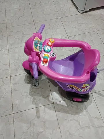 Motocicleta Infantil Três Rodas