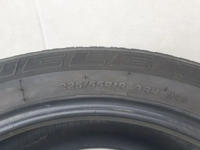 4 Pneus Bridstone USADOS - 225/55 R18 - Foto 5