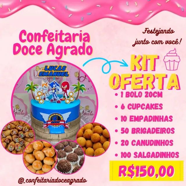 Confeitaria Bolo em Oferta