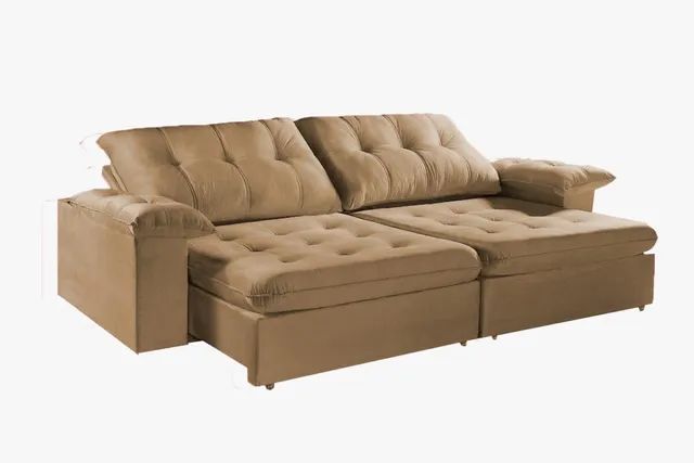 Sofá imperial luxo Retrátil e Reclinável 2m p5 - Foto 3