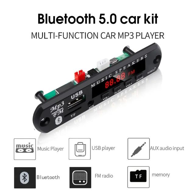 Placa MP3 Player com Controle Remoto
