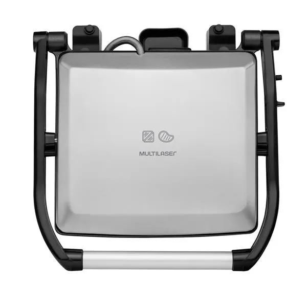 Grill Panini Com Abertura 180° 220v 1500w Multilaser Ce123 - Foto 6
