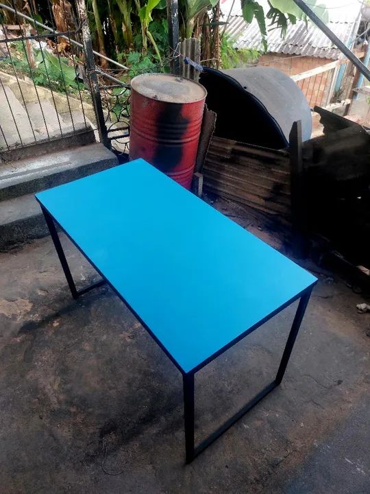 Mesa estilo industrial 