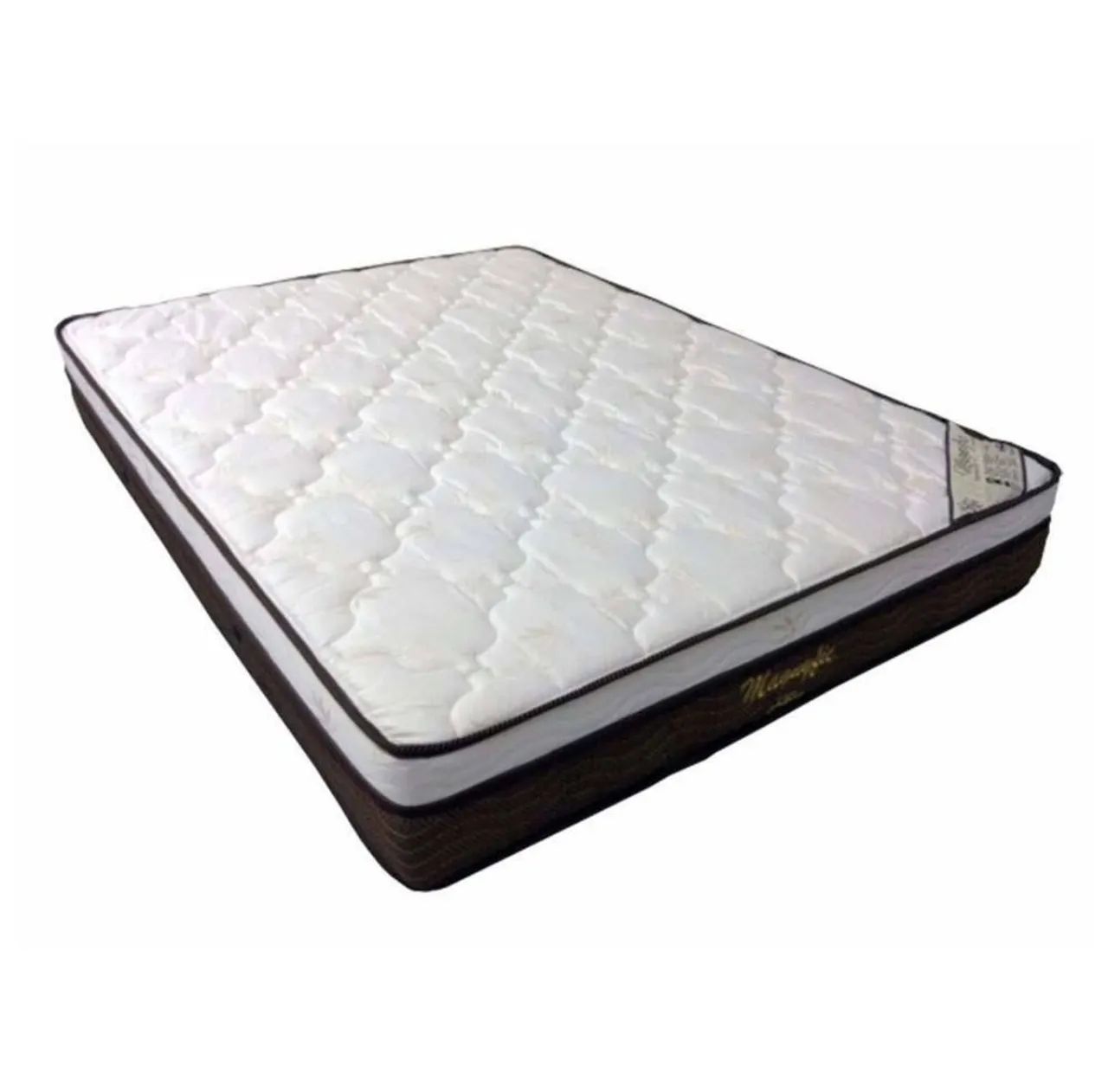 Cama Box Queen com Colchão Magnyfic 158cm Ortobom e cabeceira suspensa - Foto 2