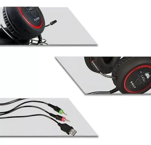 Headset  Gamer C/mic P2 Led Sound 7.1 Deep Bass Kp-401 - Loja Natan Abreu  - Foto 3