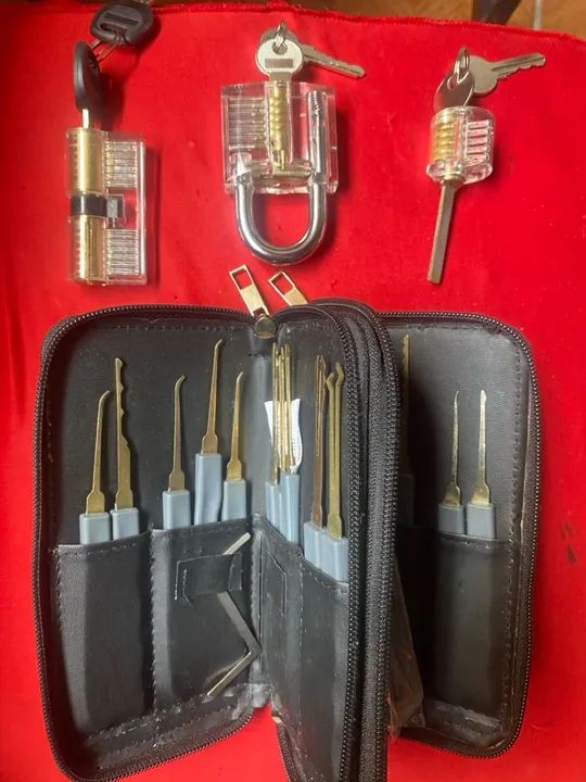 Jogo de Chave Mixa Para Chaveiros em PERFEITO ESTADO Bom Bonito e Barato Pra Vender logo - Foto 2