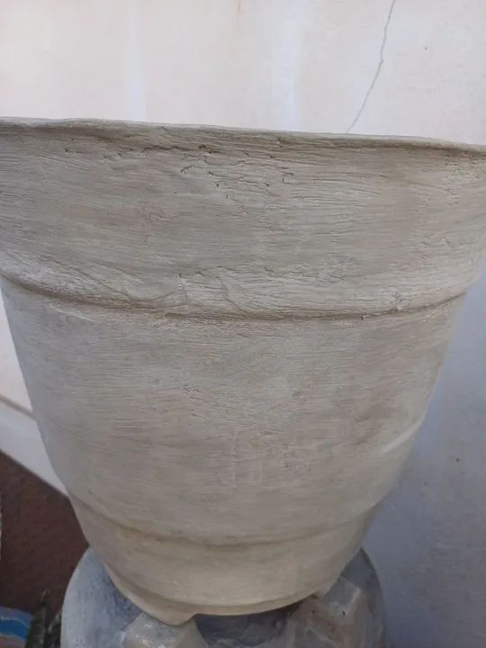 Vaso grande concreto novo retirar ribeirao preto não entrego  - Foto 4