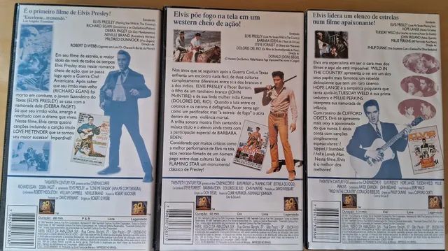 Elvis VHS - Box 20th Century Fox + Box Paramount