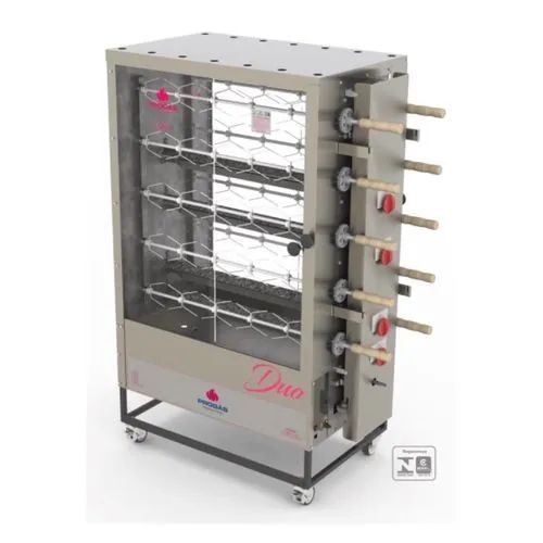 Máquina assar frango (capacidade 50 frangos) R$ 3.799