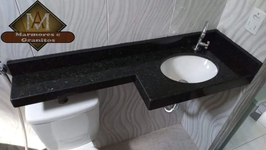 Mármore Granito Bancada Banheiro Verde Ubatuba 