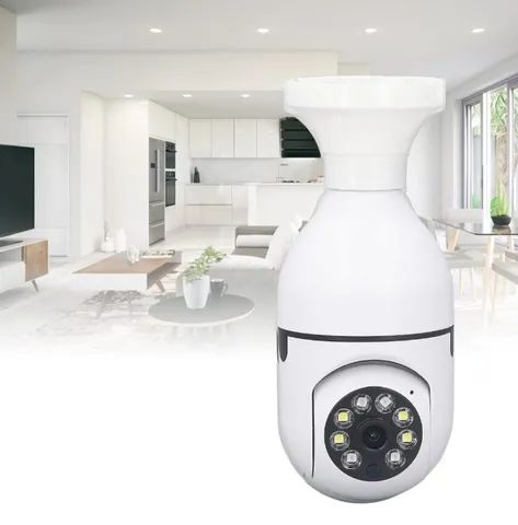 Câmera de Segurança de Lâmpada WiFi, Câmera de Lâmpada de 2MP - Foto 2