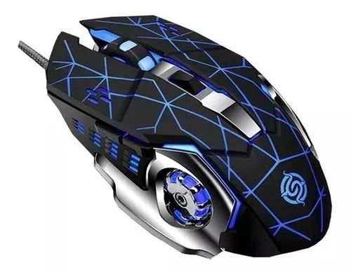 Mouse Gamer Q5 Led Rgb Mecânico - (A vista 10% de Desconto)