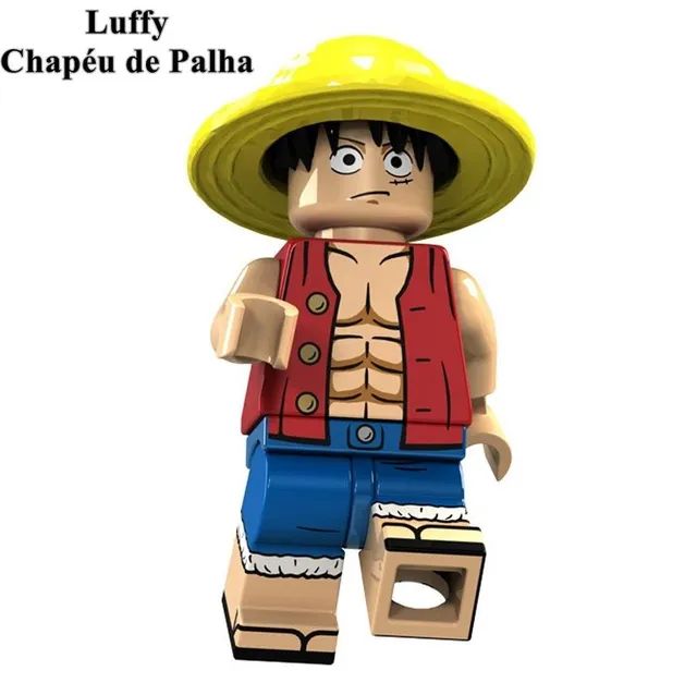 One piece action figures de lego miniatura de 5cm - Foto 6