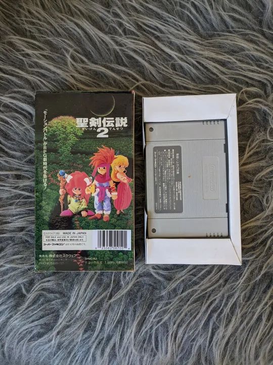 Seiken Densetsu 2 (Secret of Mana) Original Japonês -Super Famicom. - Foto 2