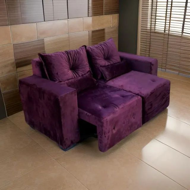 Sofá Retrátil Clássico