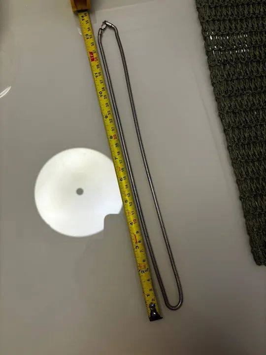 Cordão de prata - Rabo de rato - Foto 4