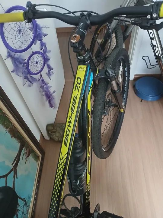 Bike biggwhell 7.0 Aro 29 (Nao negocio valor!)  - Foto 2