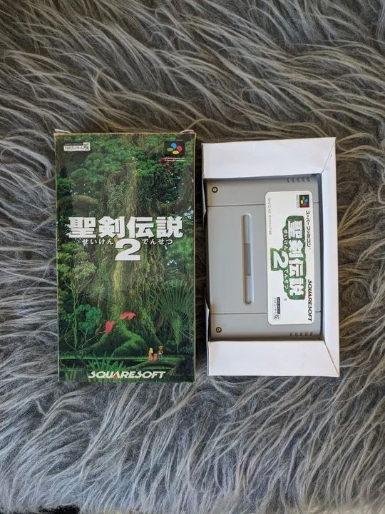Seiken Densetsu 2 (Secret of Mana) Original Japonês -Super Famicom.