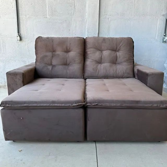 sofa retrátil embalado novo com garantia de fabrica 
