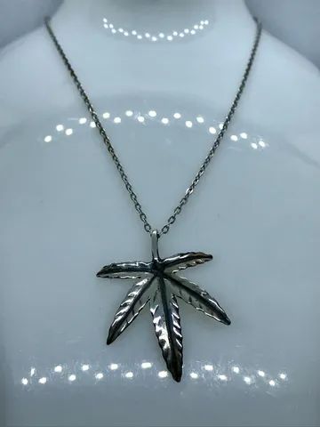 Corrente de prata 925 colar comprido - Foto 2