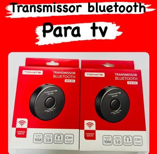Transmissor Bluetooth -para Tv Tomate Mtb-803