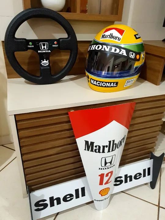 Kit decoração Ayrton Senna fabricamos em vários tamanhos 