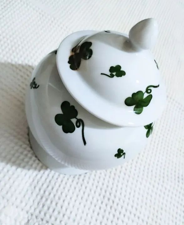 Bomboniere de porcelana Decor Trevo - Foto 5