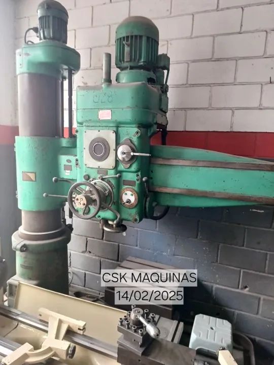 Furadeira radial Stankoimport, mod 2a55 - Foto 5