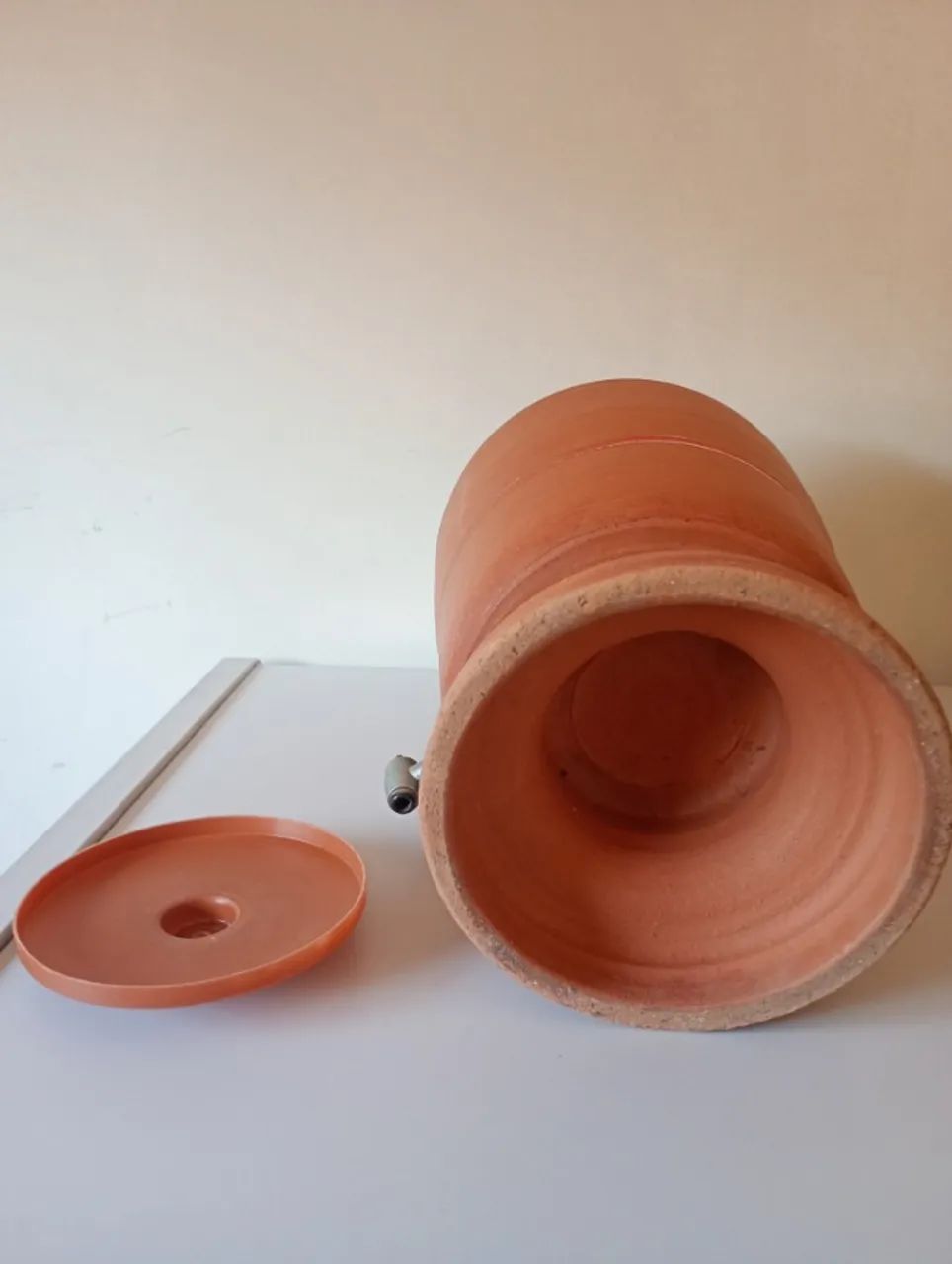 Vasilhame moringa de cerâmica para servir água (troco por ventilador) - Foto 2