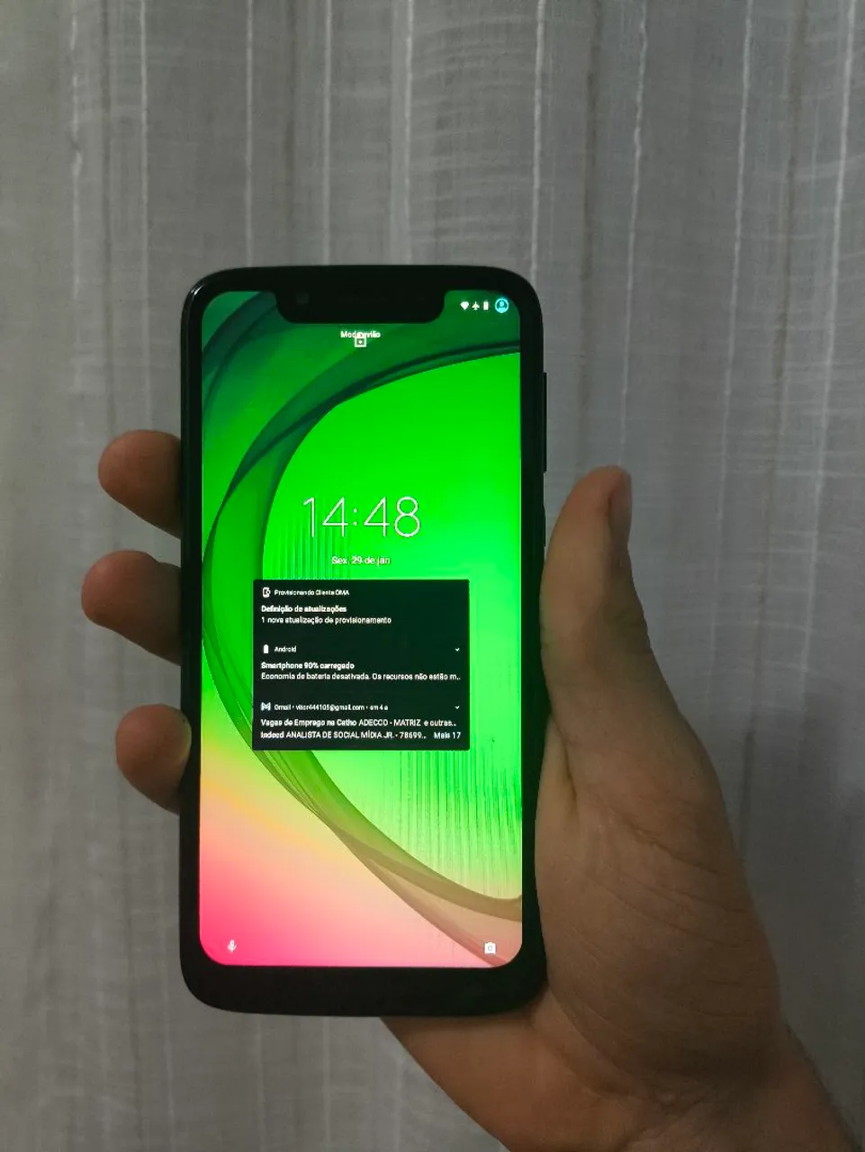 Moto G7 Play - Celular Revisado - Tudo OK - Só Pegar e Usar<br>