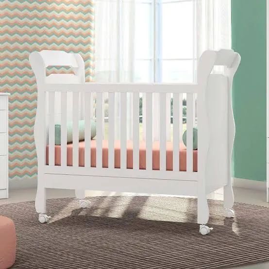 Berço mini cama branco